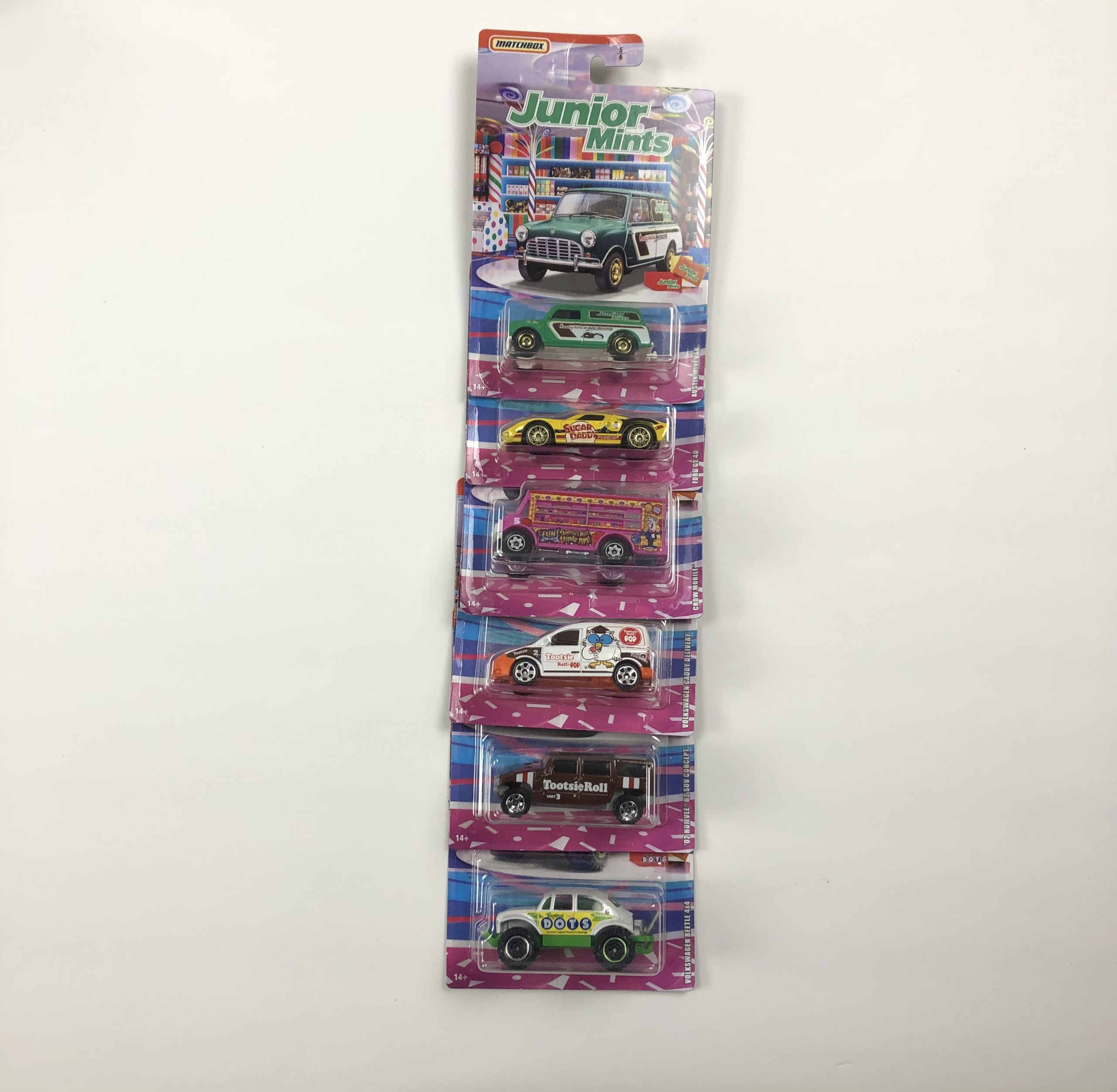 Matchbox 2020 Candy Theme Full 6 Car Set 