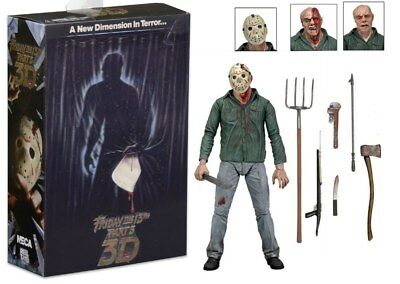 Friday the 13th Part 3 Jason Vorhees 3D Action Figure (Neca)